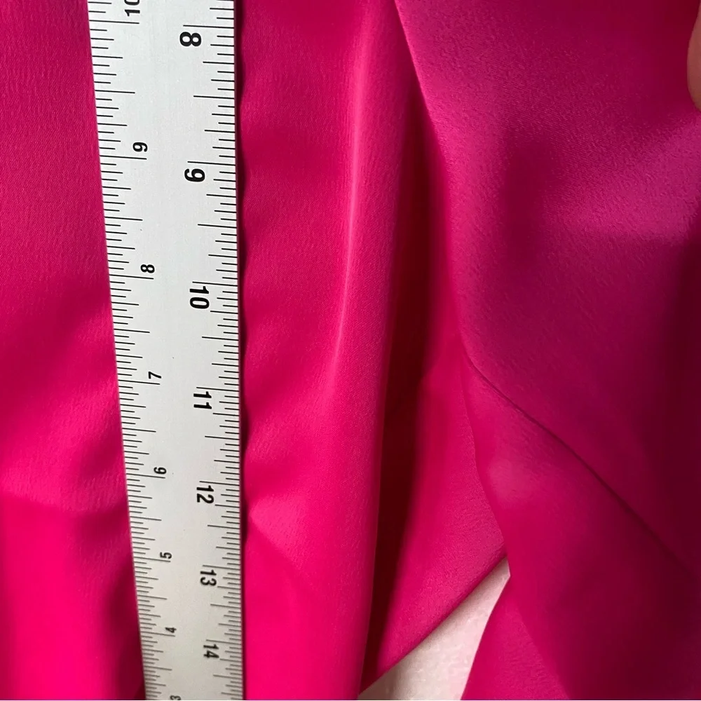 Anne Klein Dress Pants 10 Pink Wide Leg Stain Careerwear Business Barbiecore - Picture 5 of 11